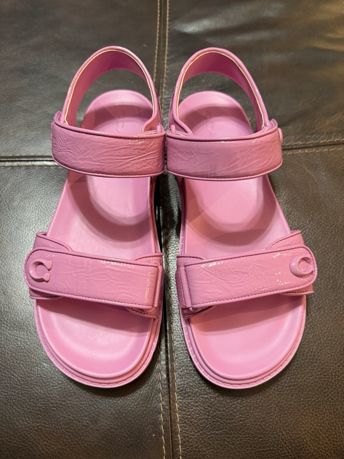Coach Brynn Sandals Women’s Sz 9.5, Pink