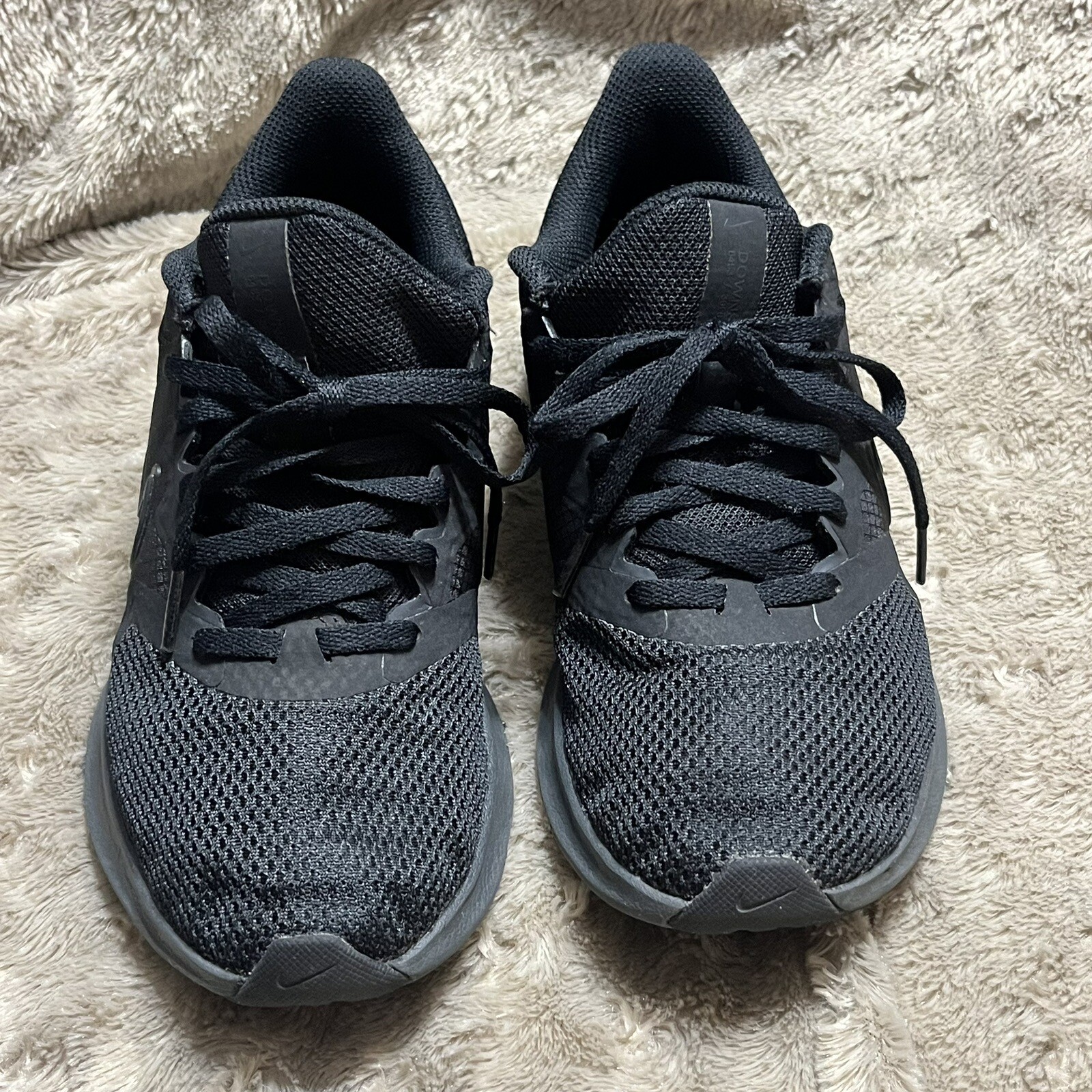 Nike Downshifter 11 Running Shoes Black Athletic Sneaker CW3413-003 Women Sz 6.5