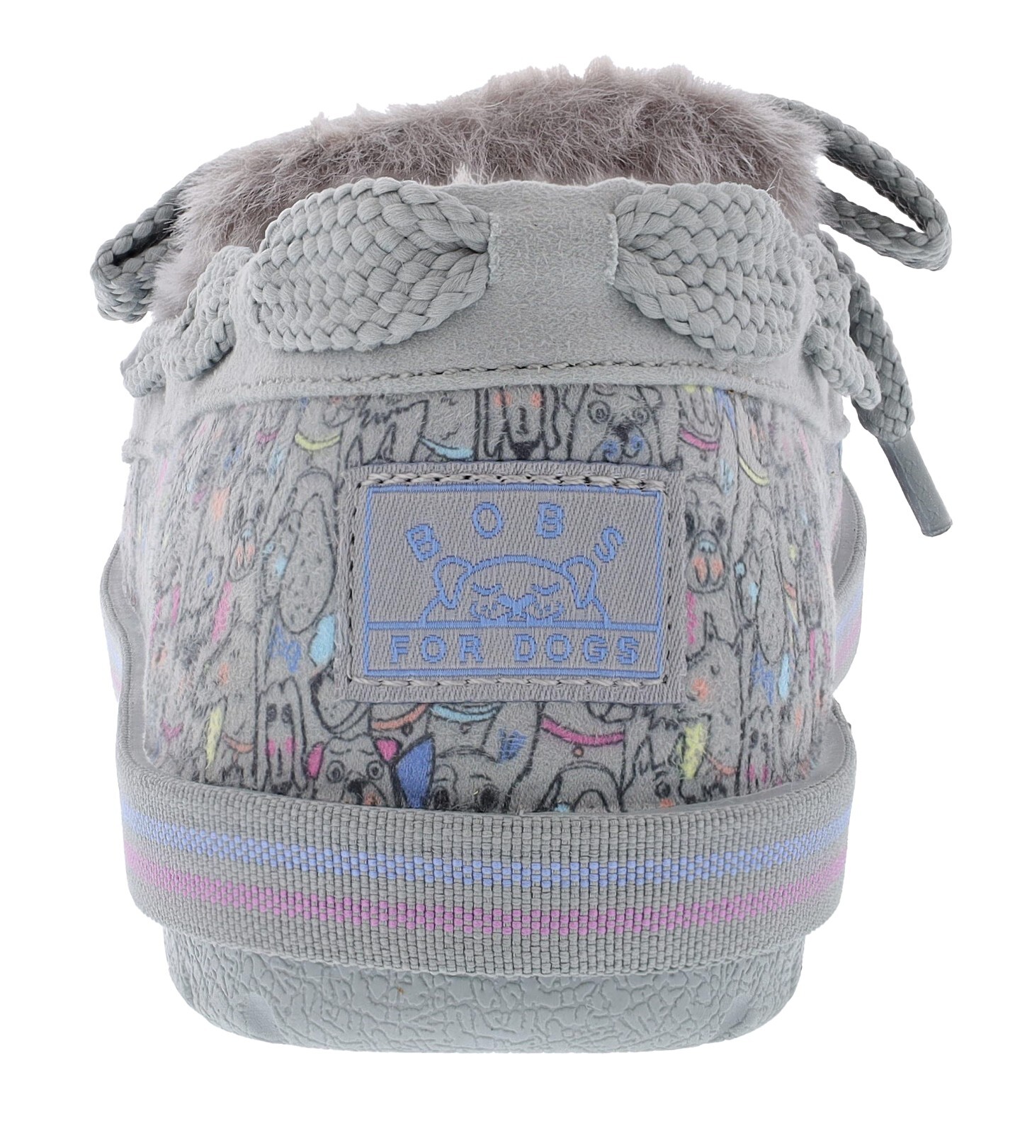 SKECHERS WOMEN’S BOBS TOO COZY- DOODLE PARADE 114797/GYMT SLIP-ON SLIPPERS