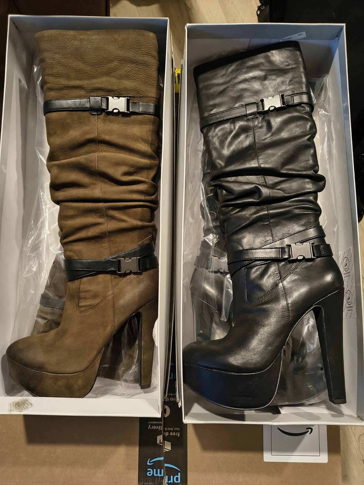 Jessica Simpson JS-ALSTER Brown/Black 8.5M Women’s Boot X2 Pair *NEW*