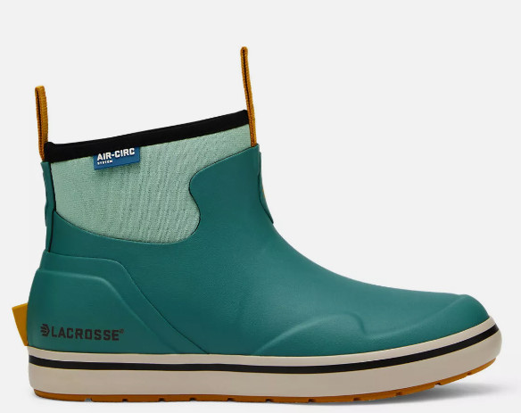 Lacrosse Womens Alpha Deck Sagebrush Rubber Ankle Boots 621204