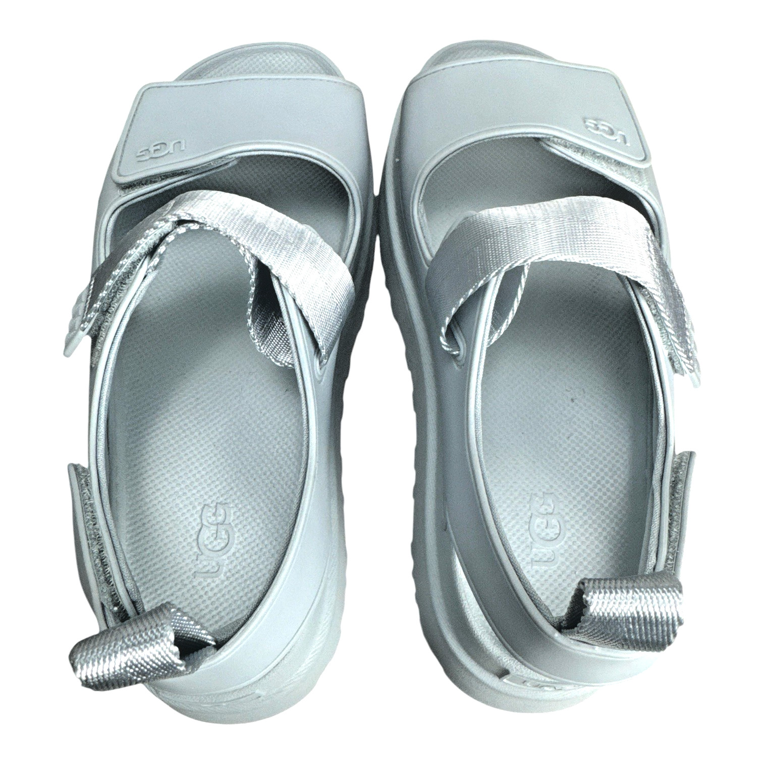 UGG GoldenGlow Women’s Water‑Friendly Platform Sandal Sea Foam Size 9