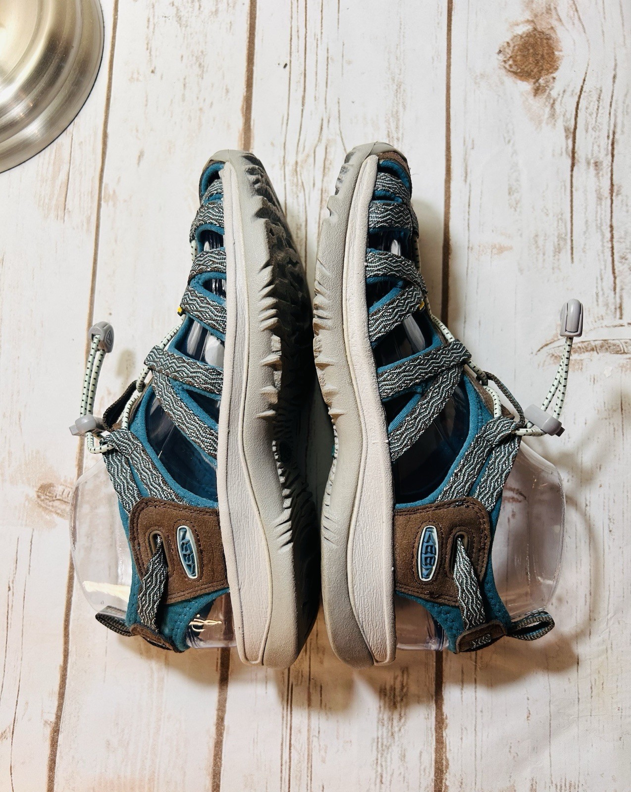 Keen Water Shoes Teal/Brown/Gray Women’s Size 7.5