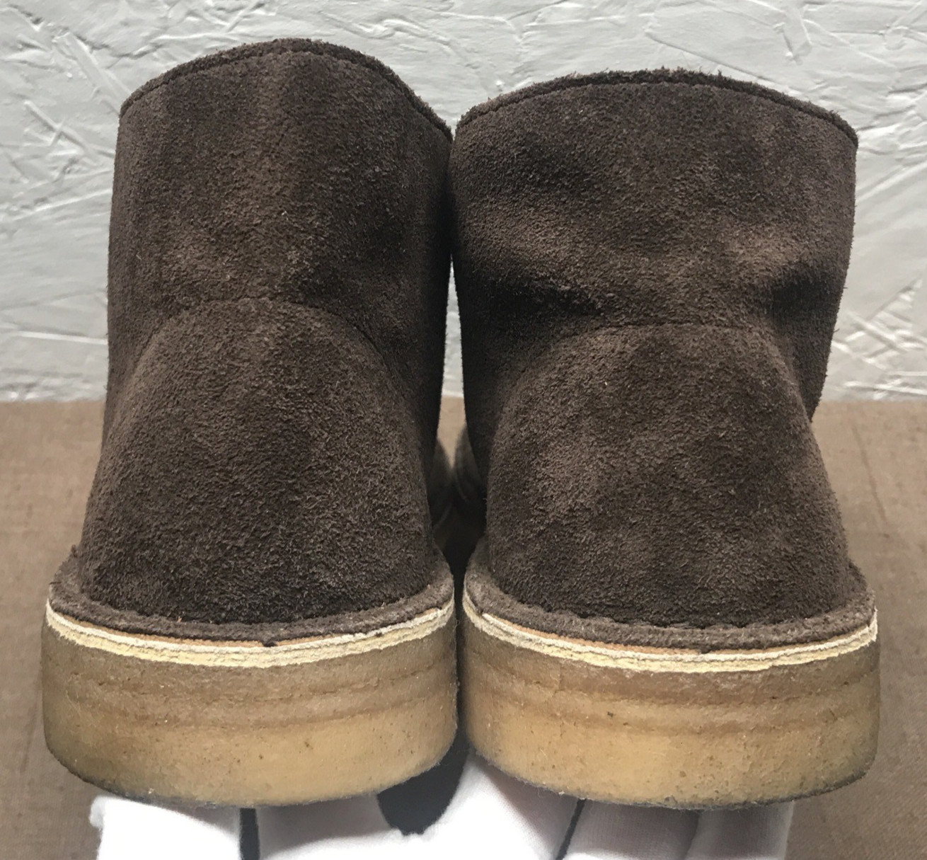 *See Description Clarks Originals Desert Boots Women’s Brown Suede Chukka 6.5M