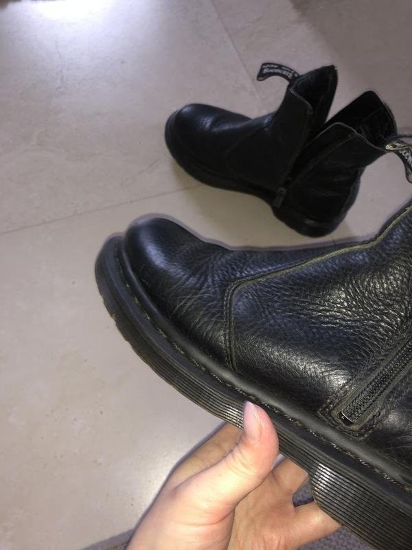 Women Dr Martens boots black leather 36 #3KYG