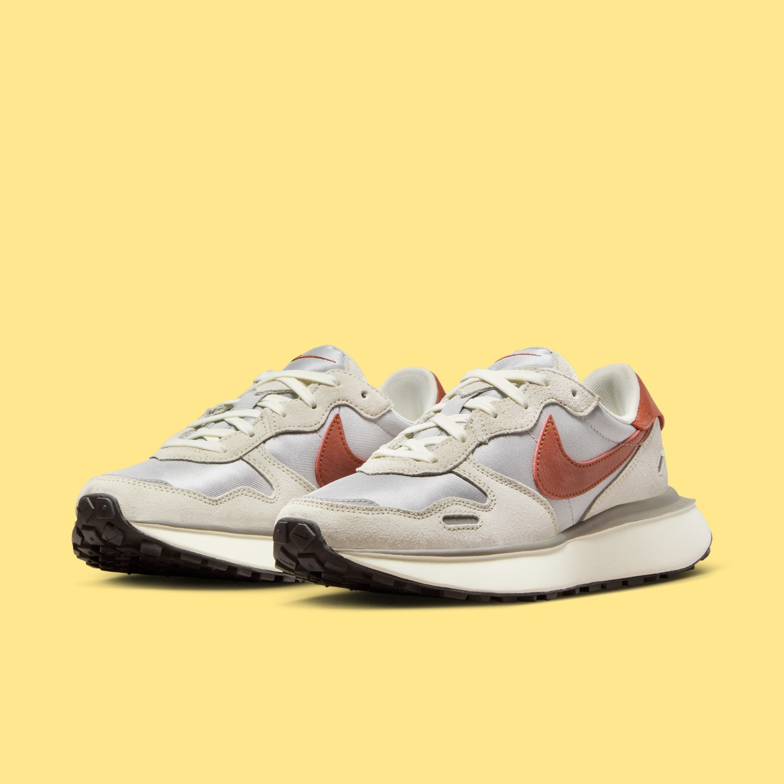 Nike Phoenix Waffle Beige Rugged Orange FD2196-001 Women’s Size 8 Shoes #103F
