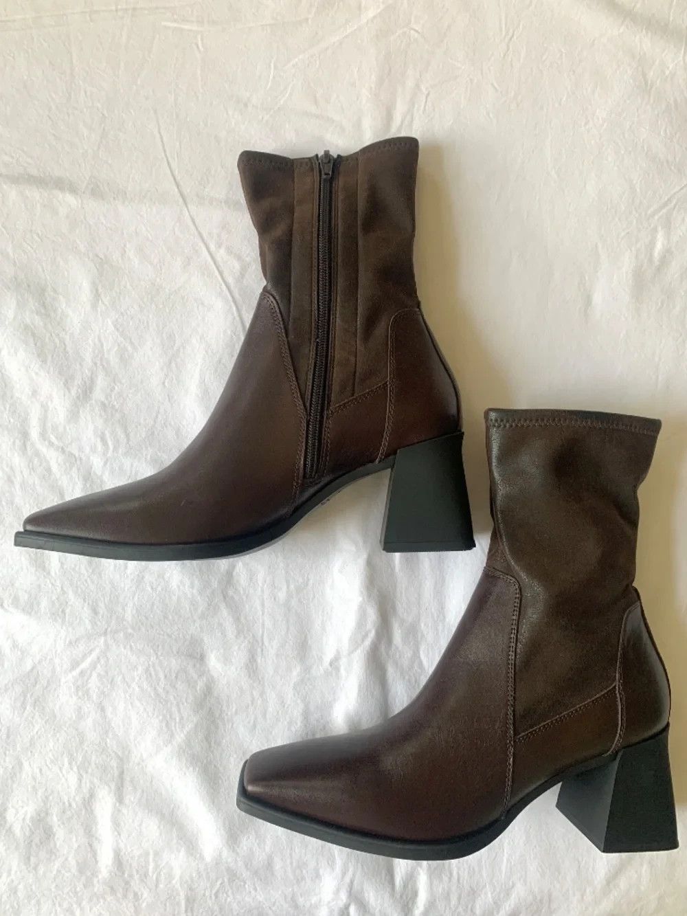 Vagabond Hedda Leather Ankle Boots Brown EU39