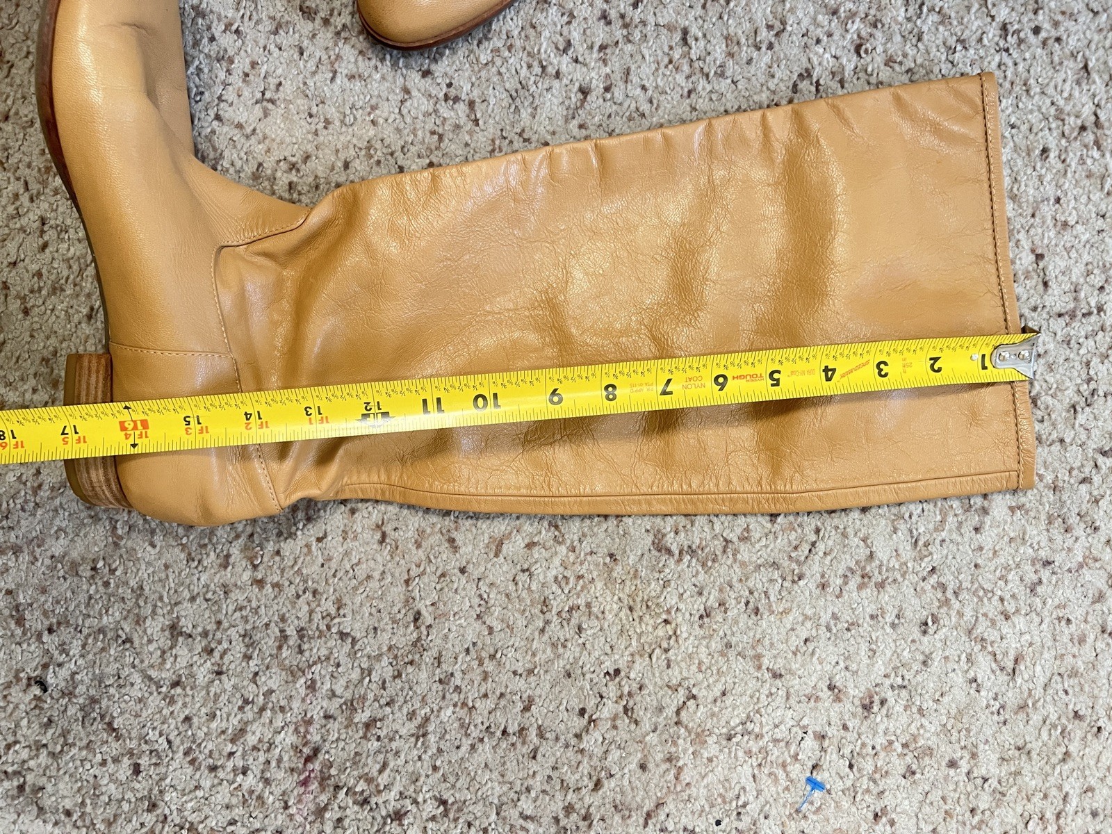 Banana Republic Tan Leather Knee-High soft Boots women’s size 9.5 winter fall