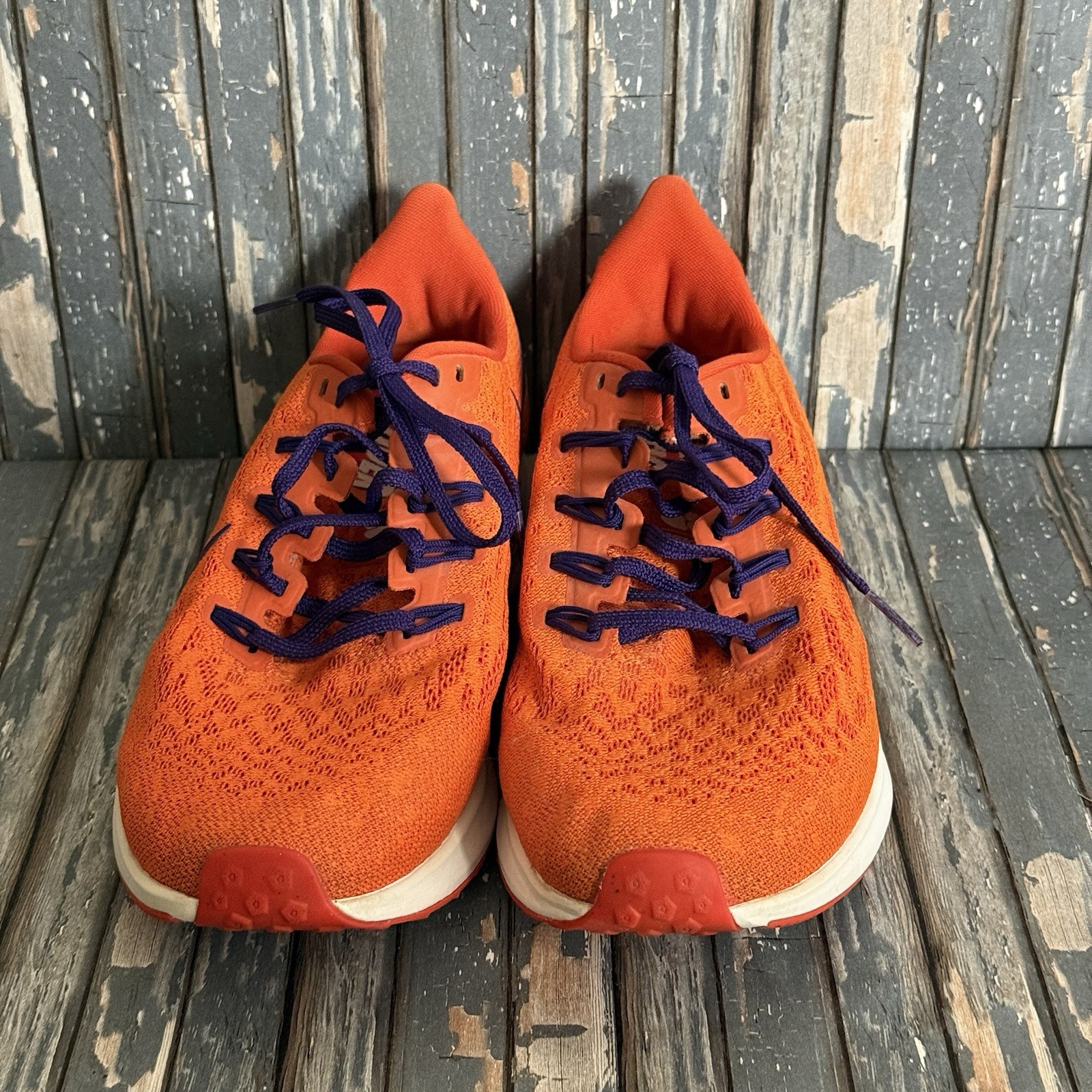 Nike Air Zoom Pegasus 36 Clemson CI2038-800 Orange Running Shoes Women Size 9