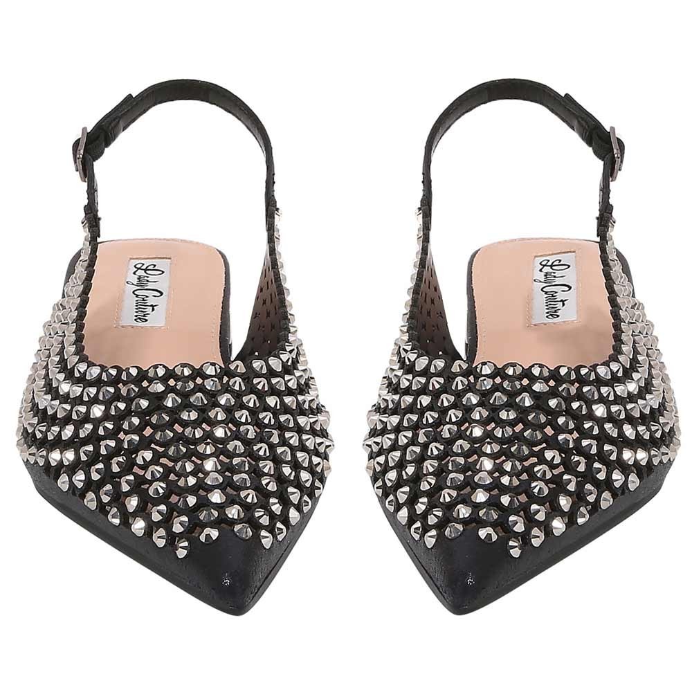 Lady Couture 0.75” Heel Emmy Flats in Black