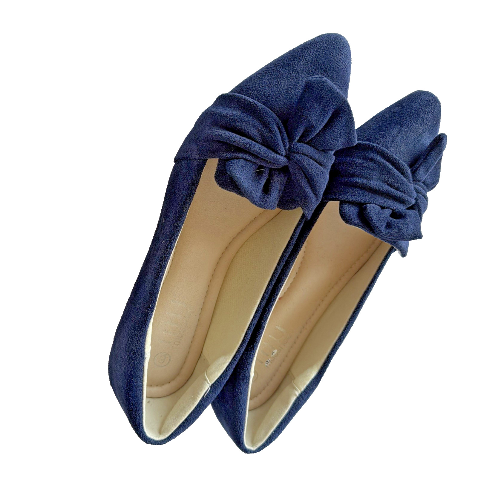 Musshoe Flats for Women Comfortable Flats Pointed ToeSize 6