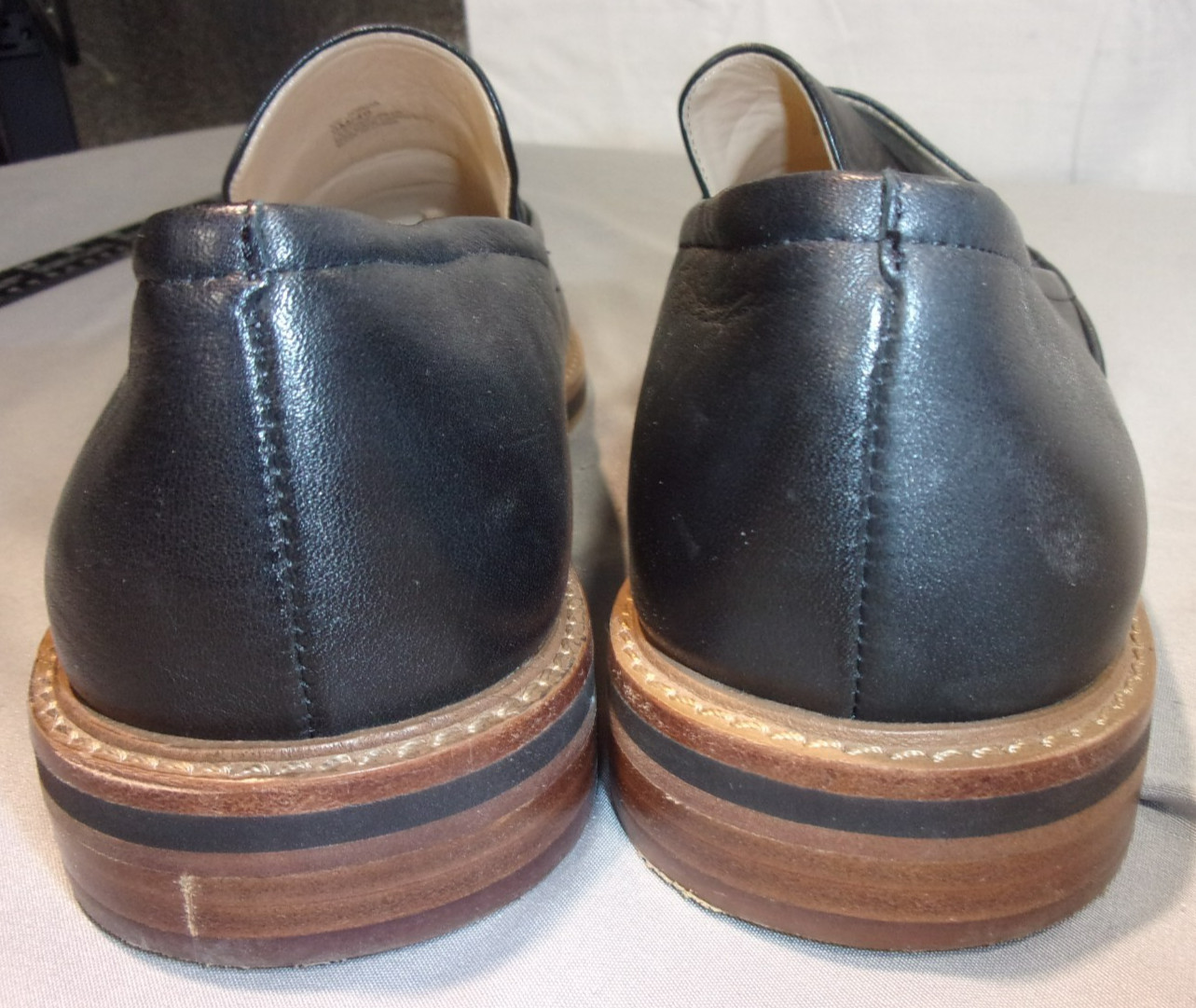 DESIGNER VINCE CAMUTO VC-JORDA CASUAL SLIP-ON BLACK SHOES WOMEN’S 9M/40