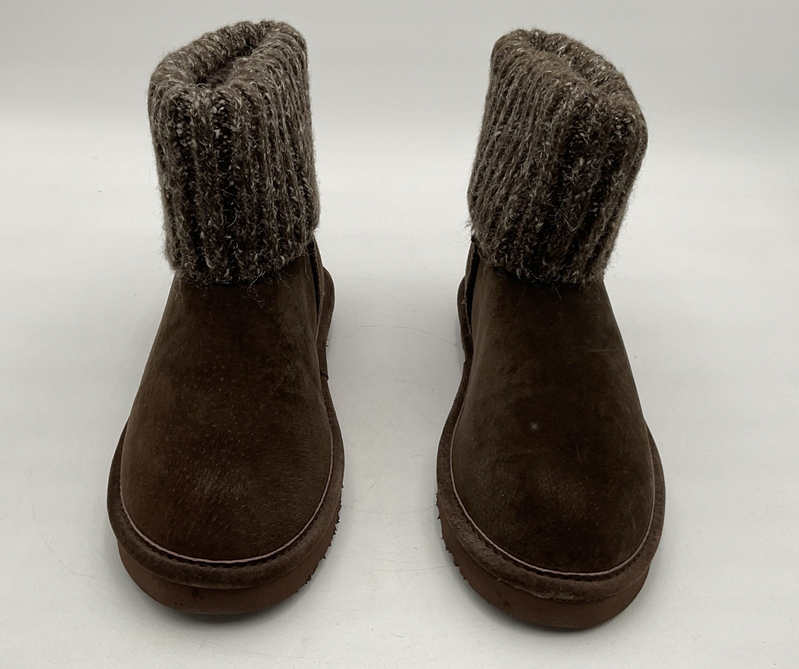 Lam Brown Boot Fleece Lining Womens Size 6 NIB