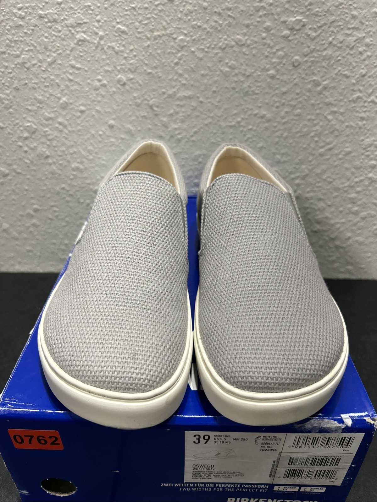 Birkenstock Oswego Whale Gray EU 39 US W8 M6