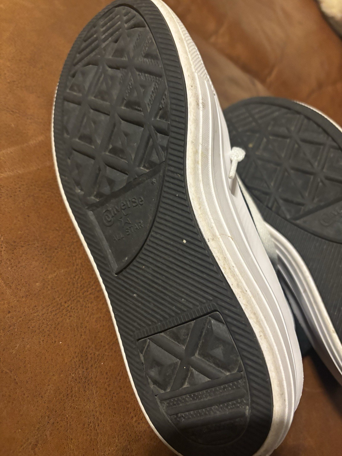 Converse Chuck Taylor All Star Move High Top Canvas Sneaker Black/White 568497C