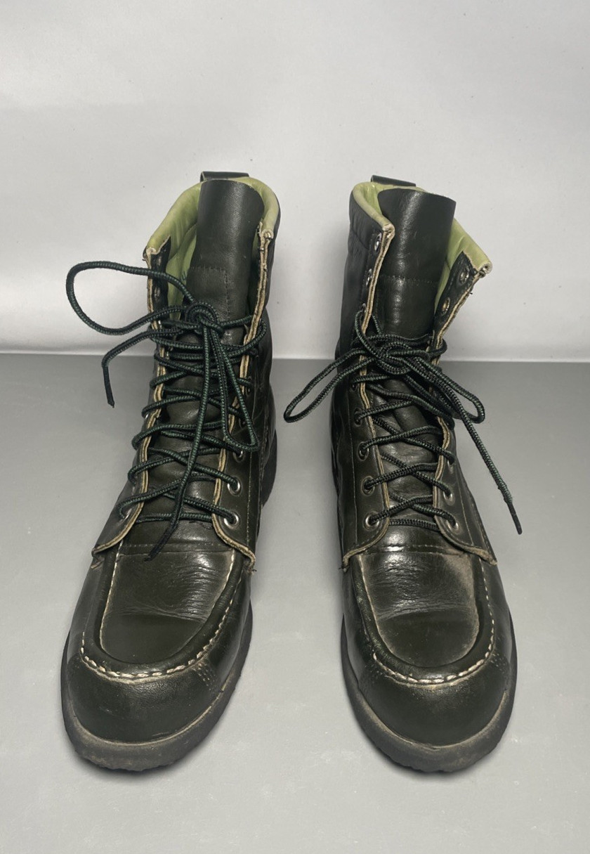VTG Browning Sportsman Green Leather Hiking Hunting Engineer Boots Women’s 8 C