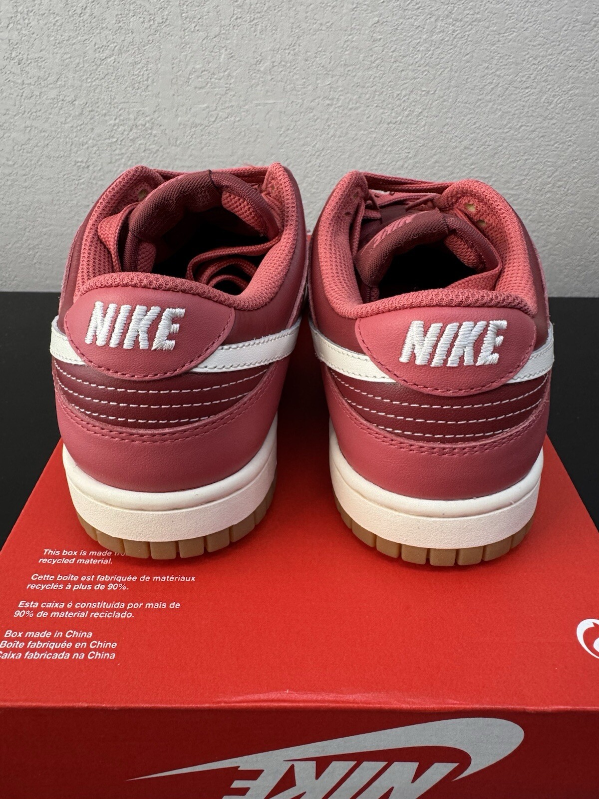 Nike Dunk Low ‘Desert Berry’ DD1503-603 Women’s 7 No-Lid