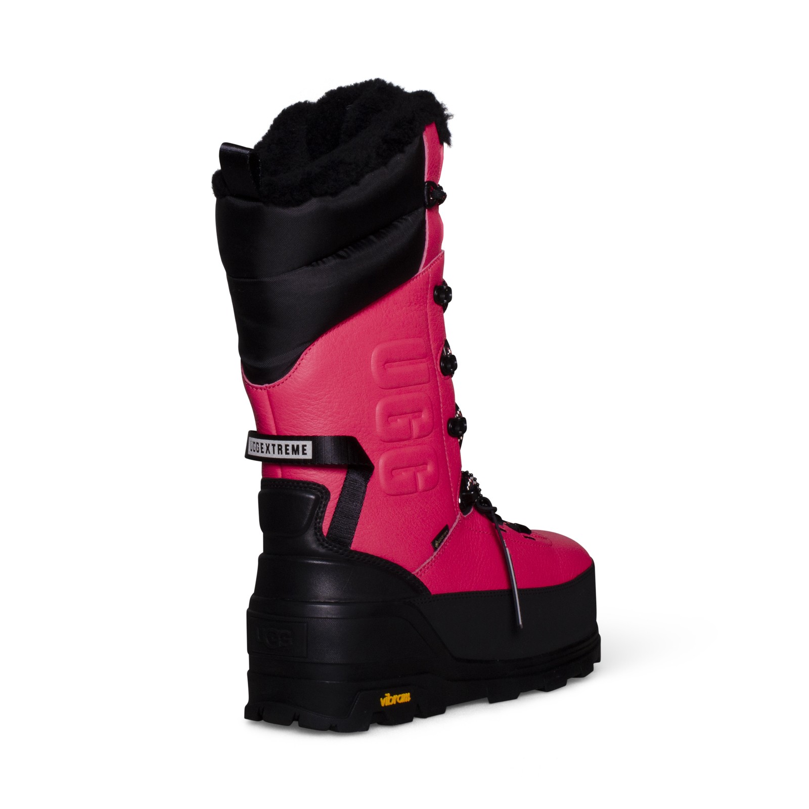 UGG SHASTA BOOT TALL PINK GLOW LEATHER WOOL ALL GENDER BOOTS SIZE US M9/W10 NEW