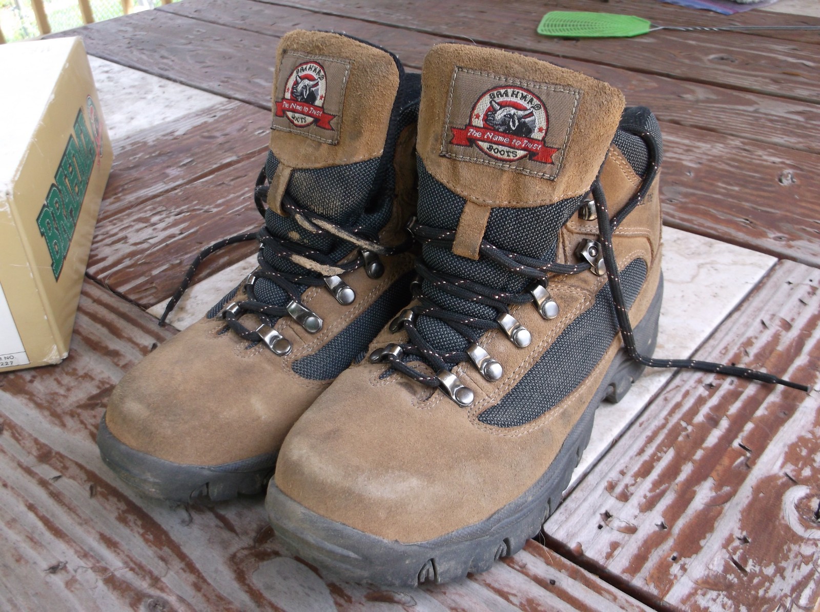 Brahma Blaze Ladies Women’s Steel Toe Waterproof Slip Resistant Boots Size 7.5W