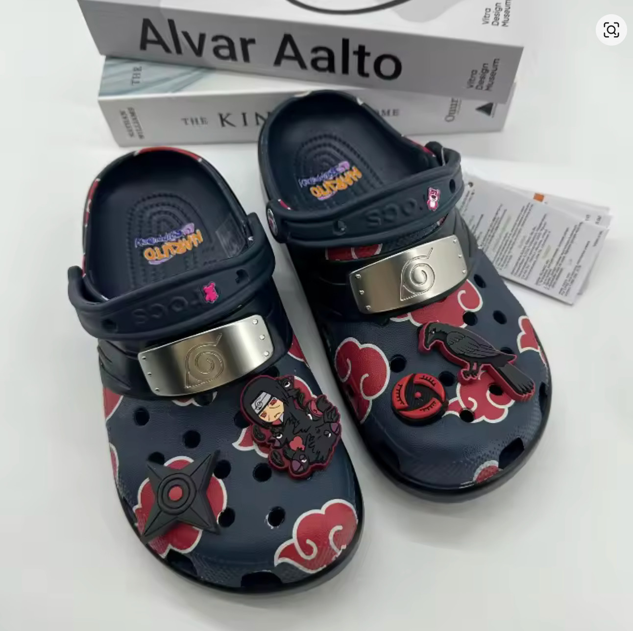 Itachi Slippers Slip On Unisex Soft Comfortable Naruto Casual Shoes 36-43