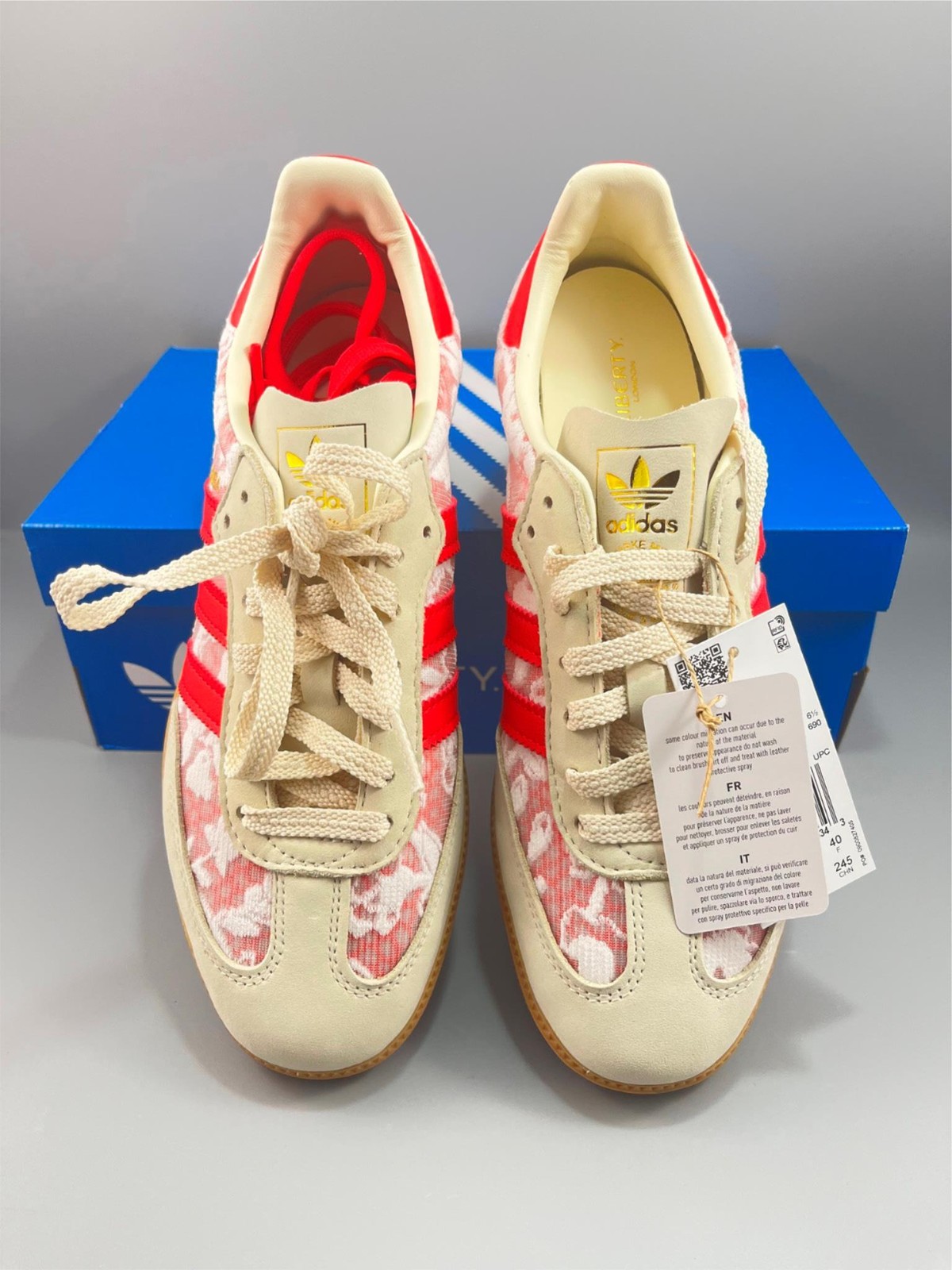 Adidas Samba OG LIBERTY LONDON Better Scarlet JR8841 Women’s Size 6 7 7.5 8 9