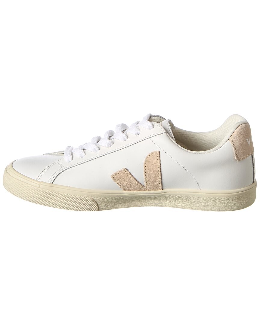 Veja Esplar Logo & Suede Leather Sneaker Women’s White 40