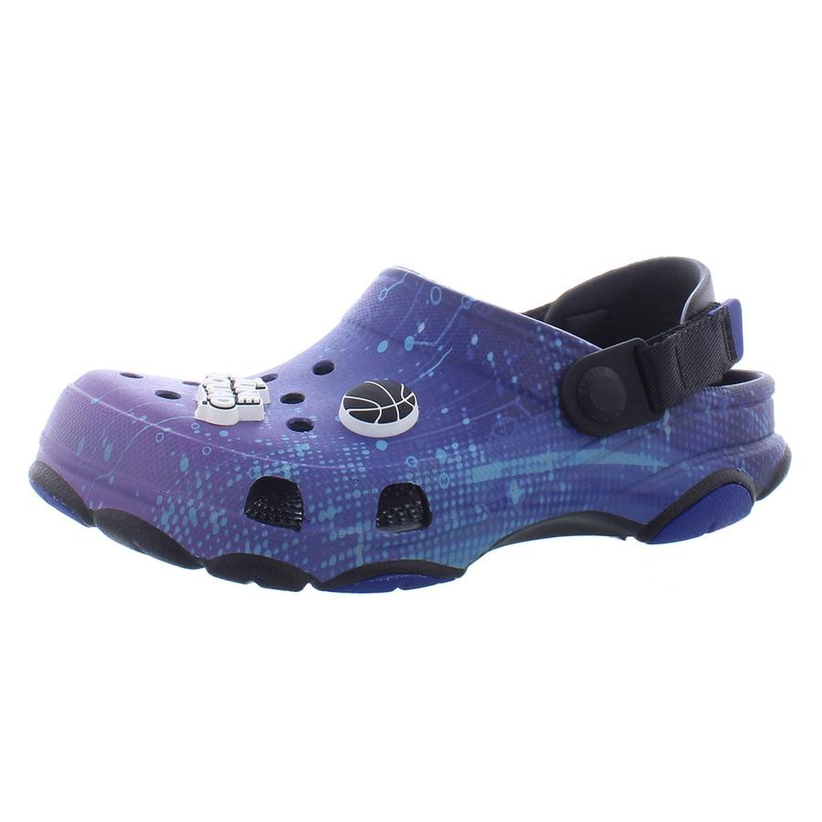 Crocs All Terrain Clog PS Boys Shoes Size 4, Color: Blue/Black