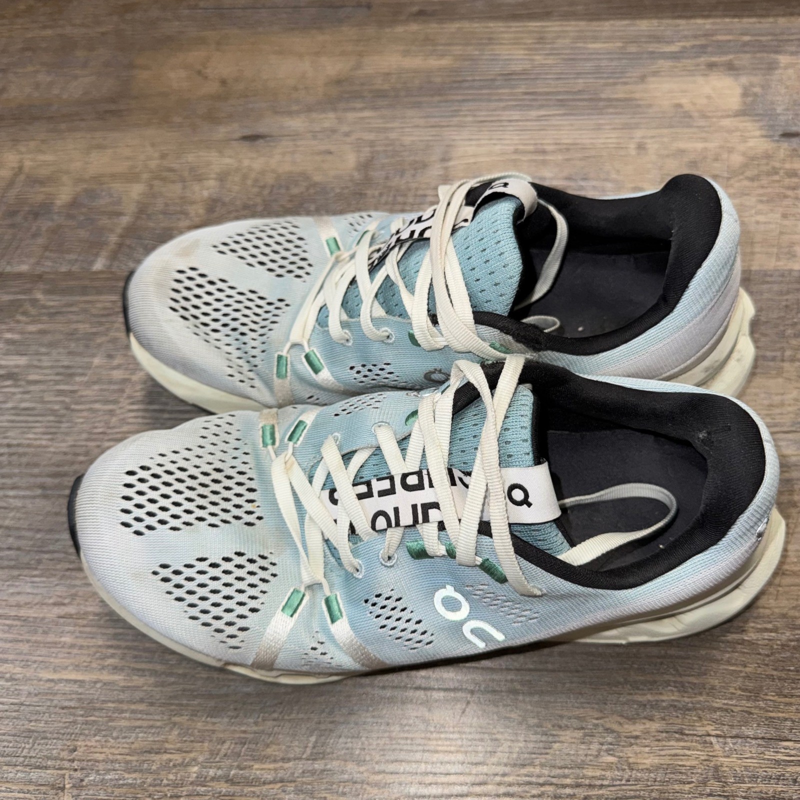 On Cloudsurfer Womens Running Shoes Blue White Green 3WD10442078 Size 9