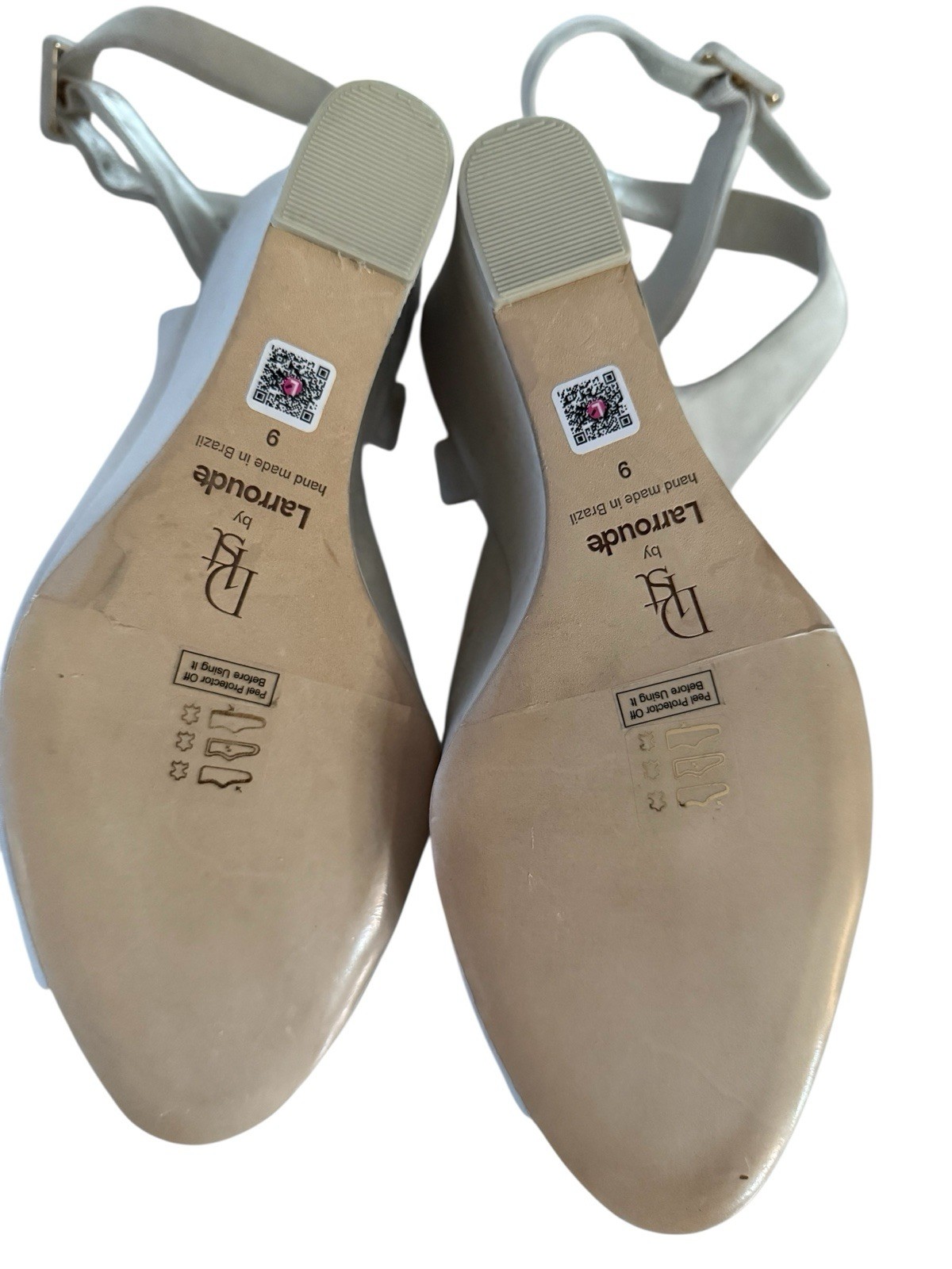 Larroude Denna Wedge Sandals Size 9 Mushroom Suede Ankle Strap