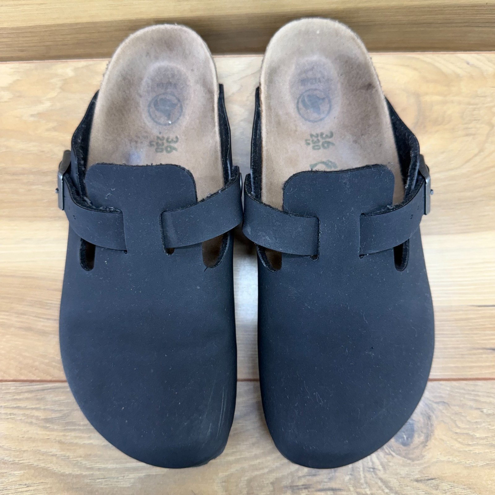 Birkenstock Clogs Vegan Black Women 5 N EU 36 Minimalist Old Money Casual Travel