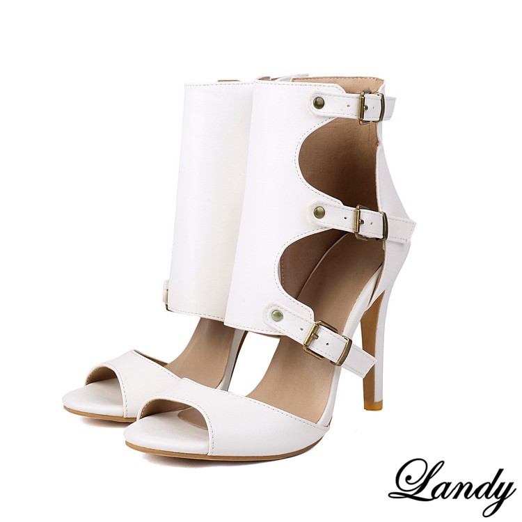 Women’s Roma Gladiator Ankle Boots Summer High Heel Shoes Buckle Sandals Sexy