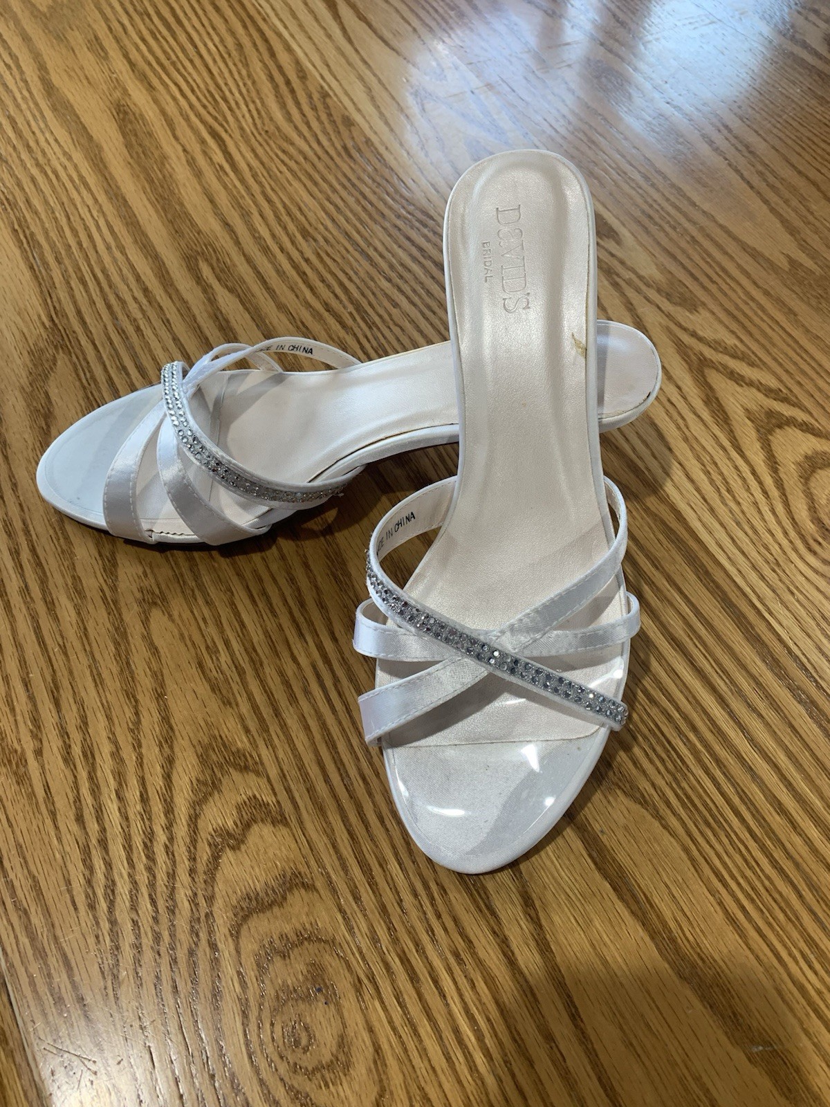 David’s Bridal Riley Dyeable Shoes Size 9 NEW