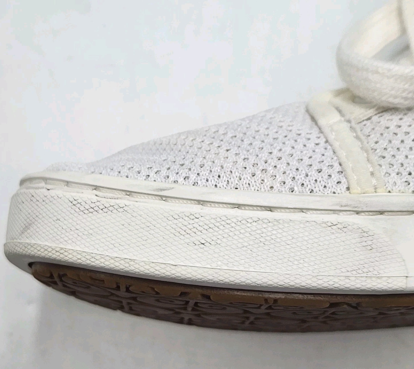 Olukai Pehuea Li White Mesh Knit Sneaker Casual Shoes Women’s Size 7.5 Lace Up