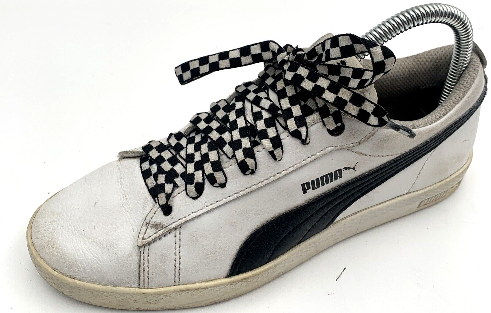 Puma Womens Shoes Sz 7 Smash White Casual SOHO V2 365208-01 Breakdance Hip Hop