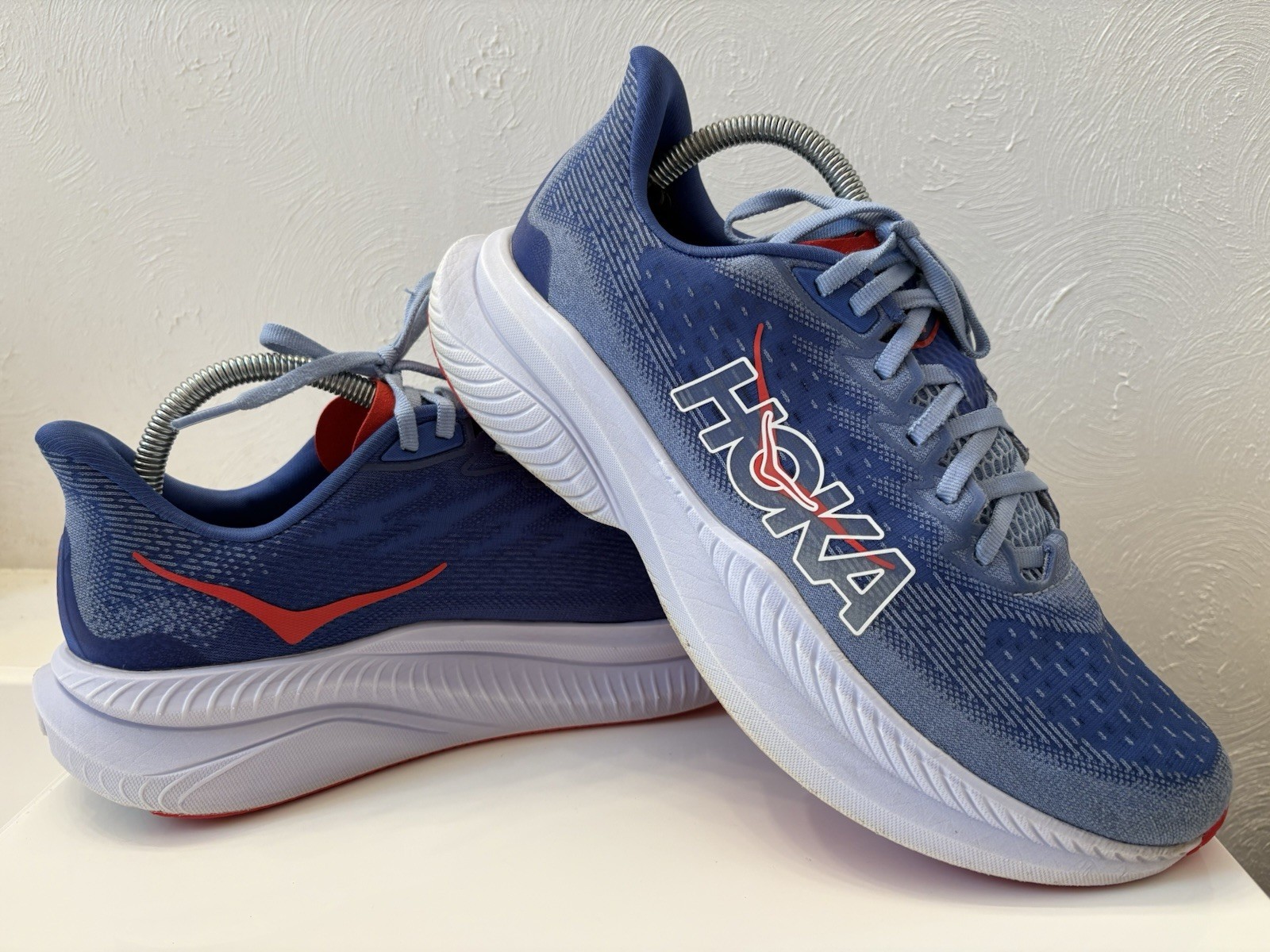 Hoka One One Mach 6 Running Shoes Mirage/Stellar Blue Women’s 10B 1147810-MLL