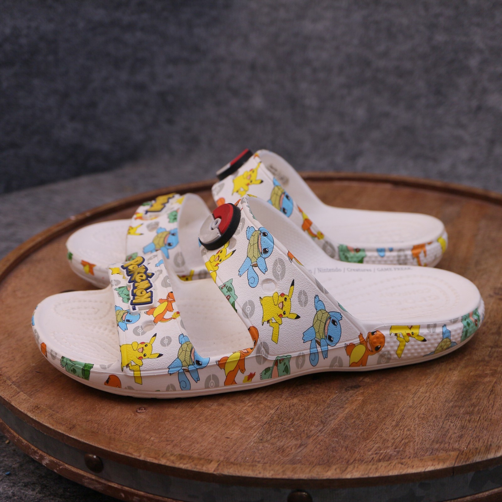 CROCS Classic Sandals x Pokemon Special Edition Womens Size 6 US Slides 207762
