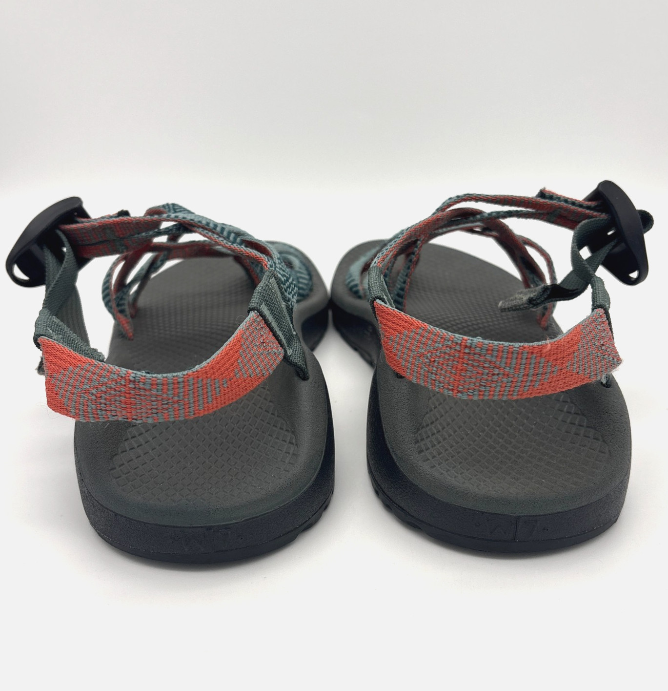 Chaco Z/Cloud X2 Sandals Womens 7 Rune Teal Toe Loop Hiking Water Shoes J106056