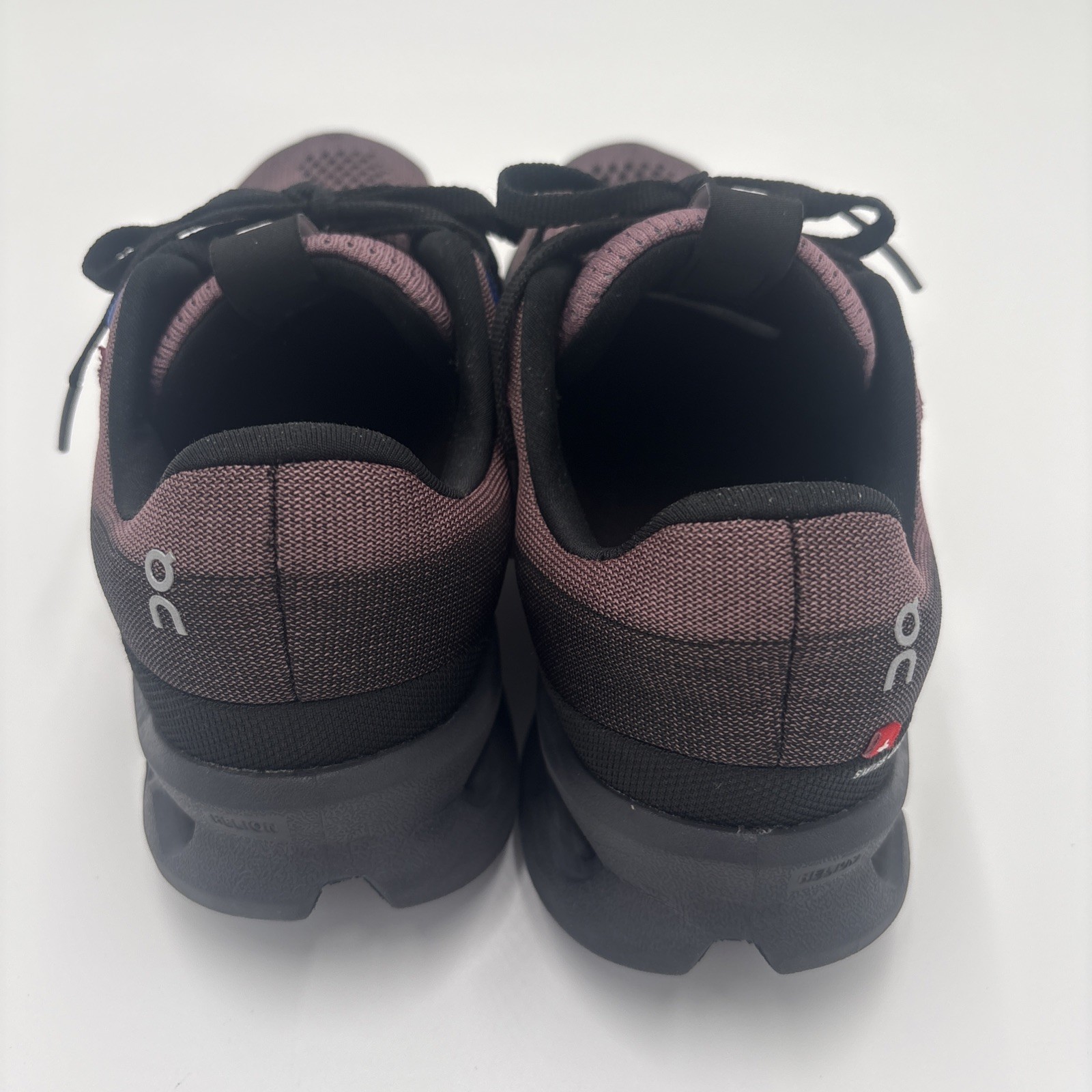 On Cloud Cloud Surfer Black Cobalt Blue Womens Size 7 Shoe Cloudtec Phase CLEAN