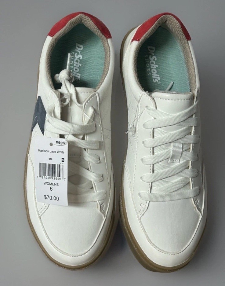 Dr Scholl’s Madison Lace Women’s Size 6M Sneakers NIB