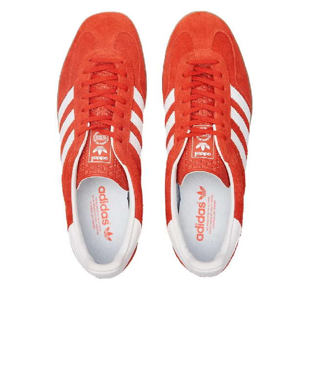Adidas Gazelle Indoor Bold Orange Suede Sneakers Women’s 6W