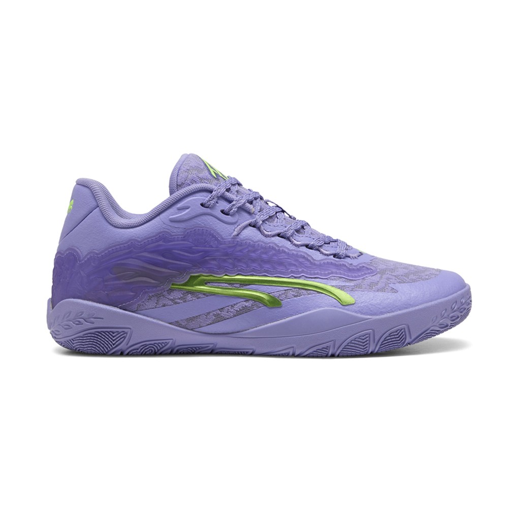 PUMA Stewie 3 Lace Em Up Basketball Womens Purple Sneakers Athletic Shoes 31134