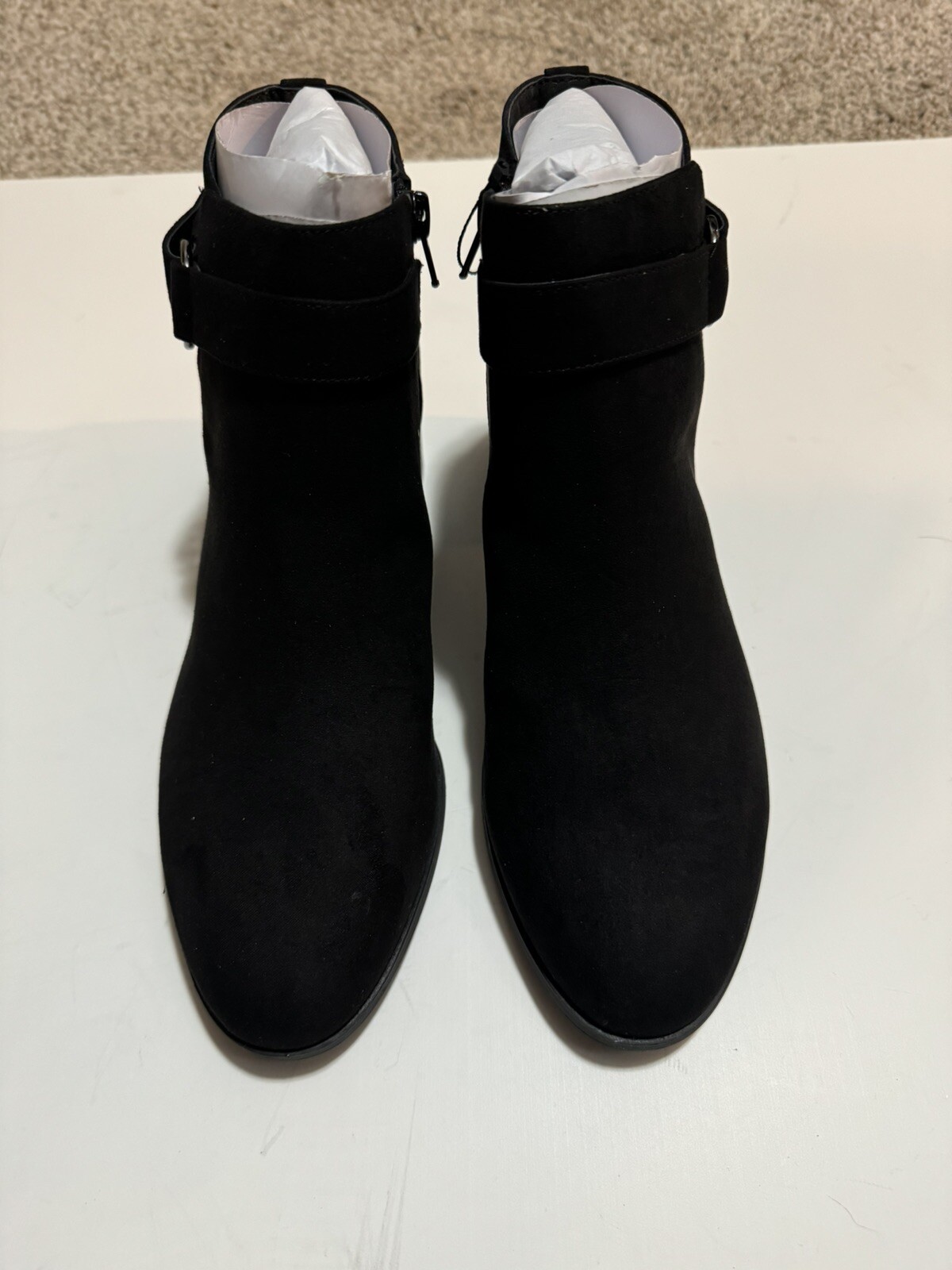 Giani Bernini Womens Putneyy Black Ankle Boots Shoes 9.5 Medium (B,M) New In Box