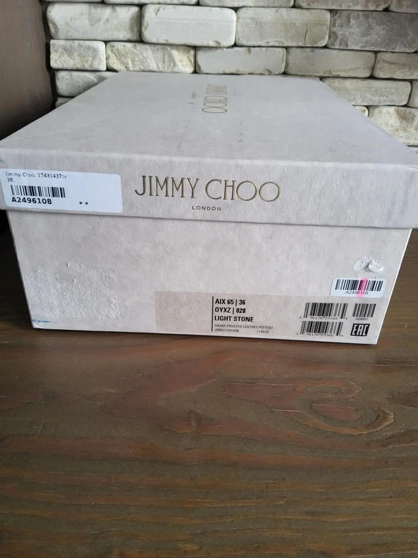 RRP €850 Jimmy Choo Aix 65 sandals EUR 36 new with box