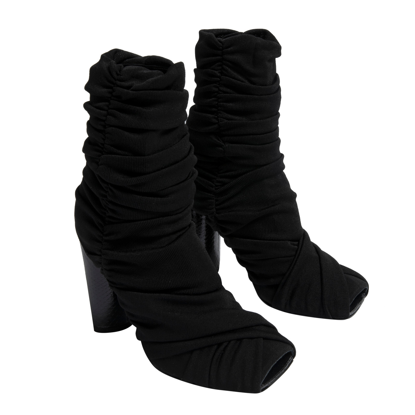 ROBERTO CAVALLI (Italy) Tech Knit, Peep Toe, RRP €695