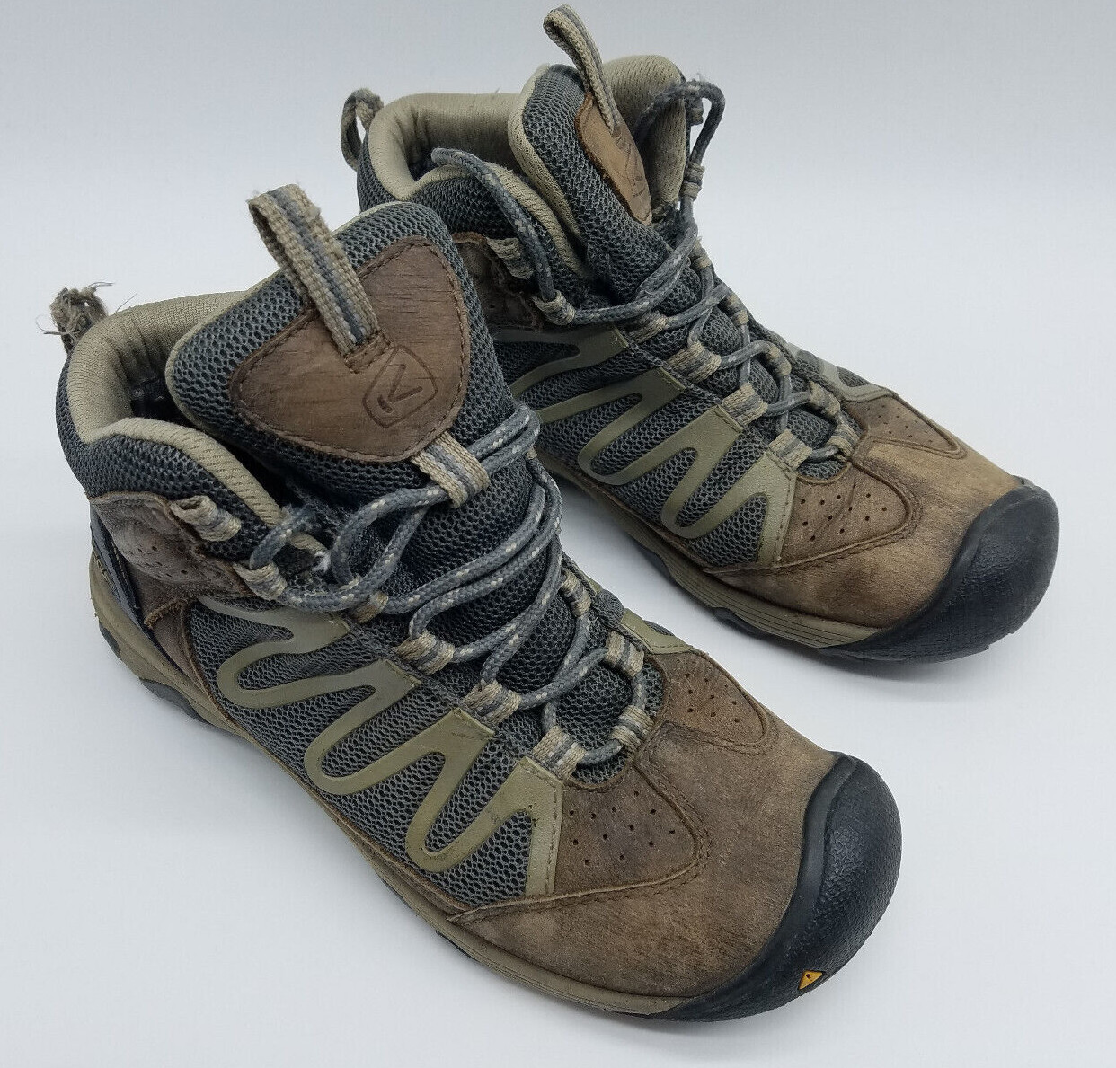 Keen Verdi Women’s Size 6 Waterproof Hiking Trail Boots Brown *See description