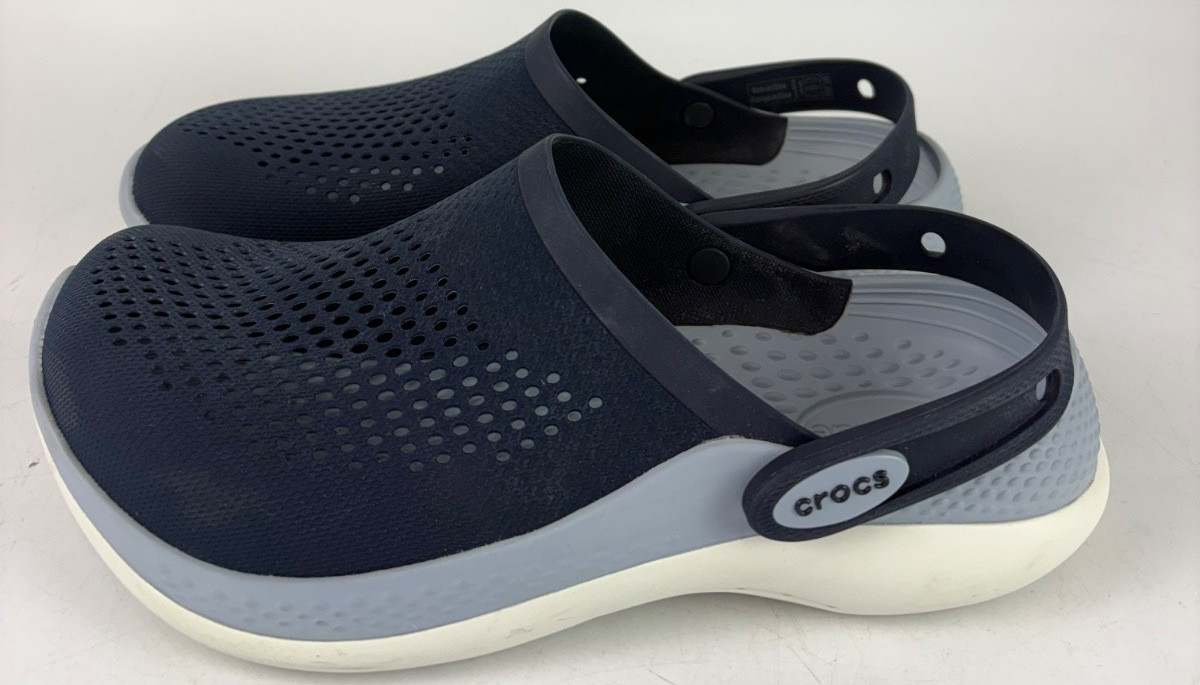 Crocs Unisex Adult Literide 360 Clogs- Womens 8 – Navy Blue