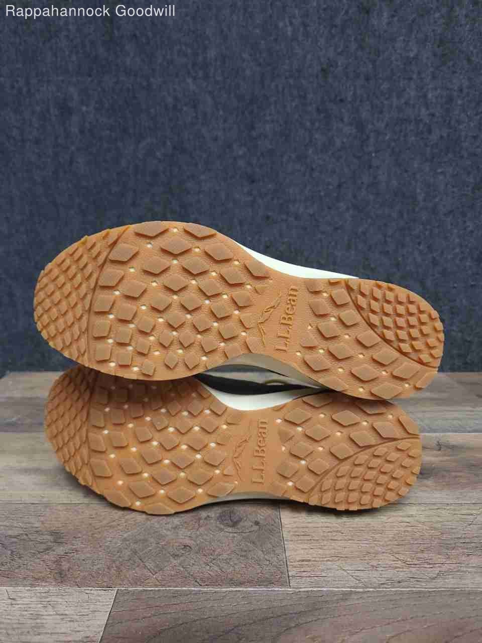 L.L. Bean Comfort Knit Trail Shoes Sage Green Neon Sneakers Women’s Size 7.5