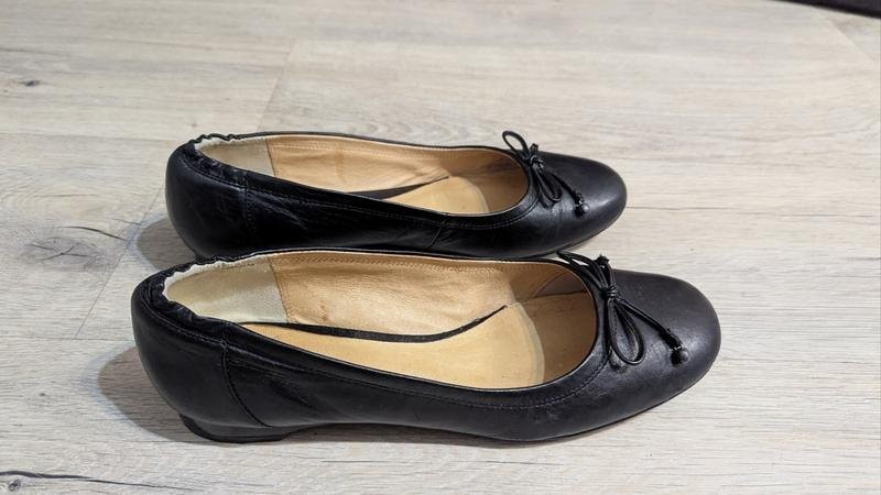 women clarks heels black leather 41 #1Q7A