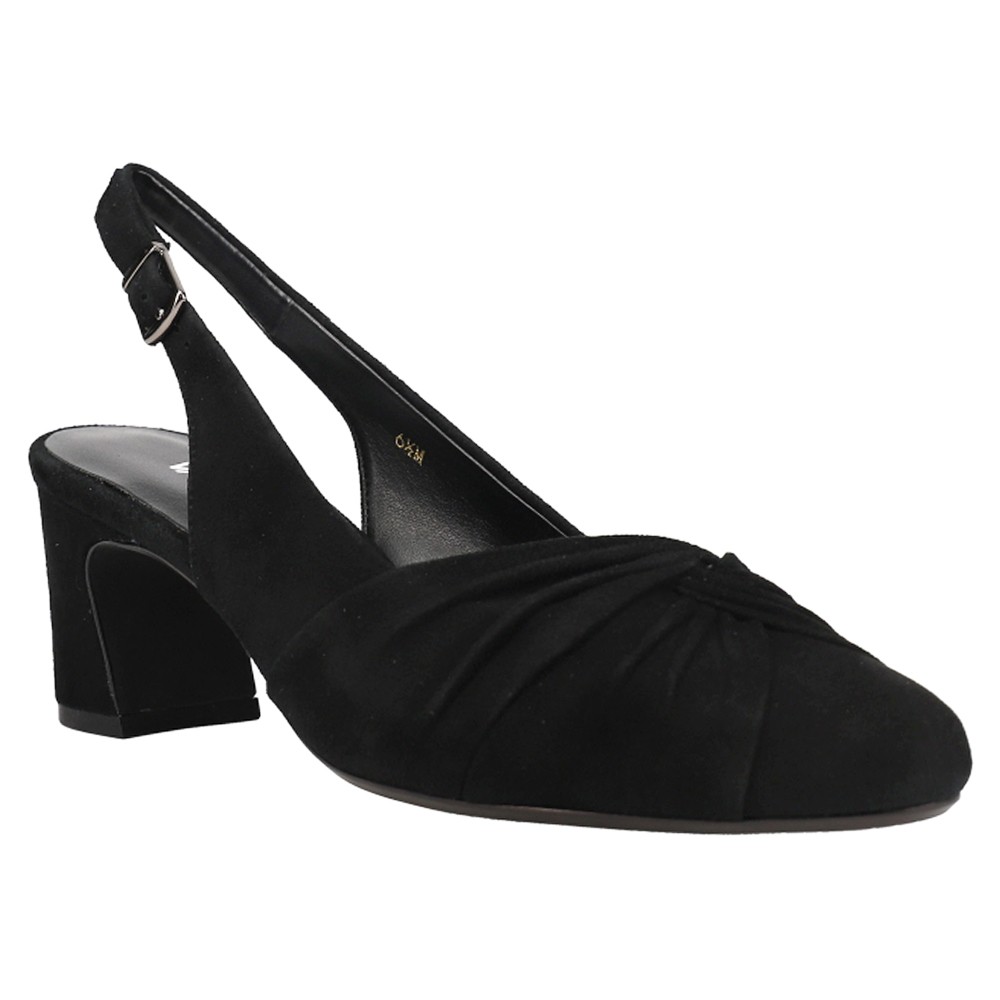 VANELi Darly Pointed Toe Slingback Pumps Womens Black Dress Casual 307584