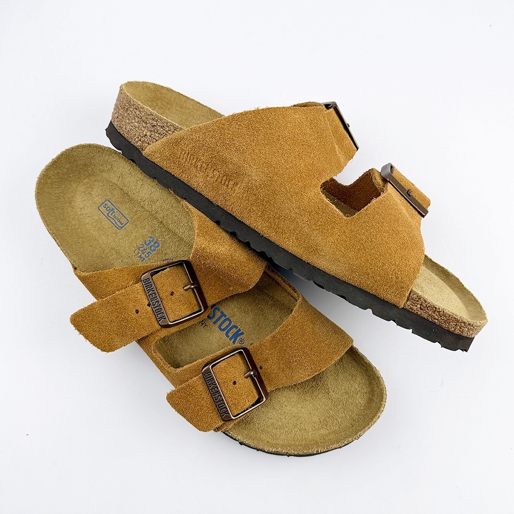 Birkenstock Unisex Arizona Multiple Colors Suede Leather Sandals Size37-45